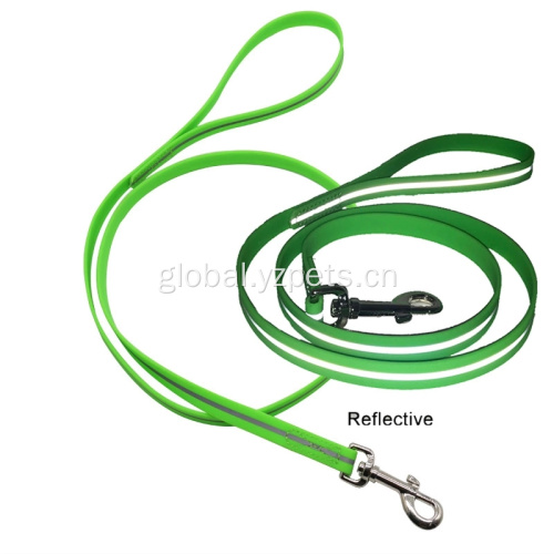 China New Colorful Reflective Pet Dog Leash Factory